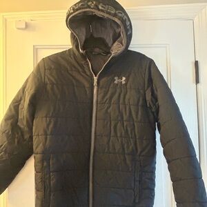 Under Armour Charcoal Hooded Jacket